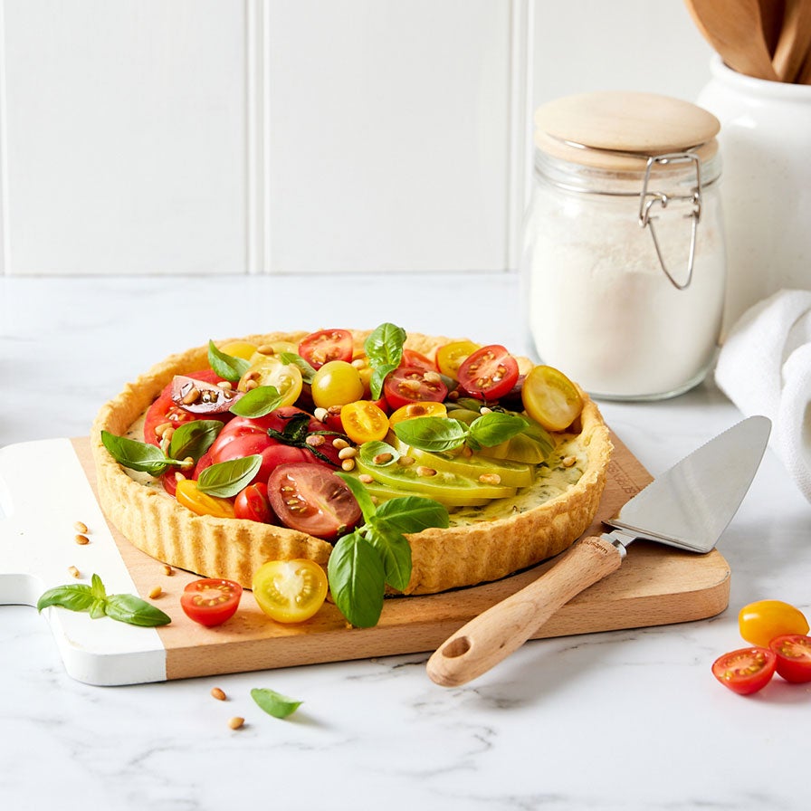 Tomato and Goat's Cheese Tart 